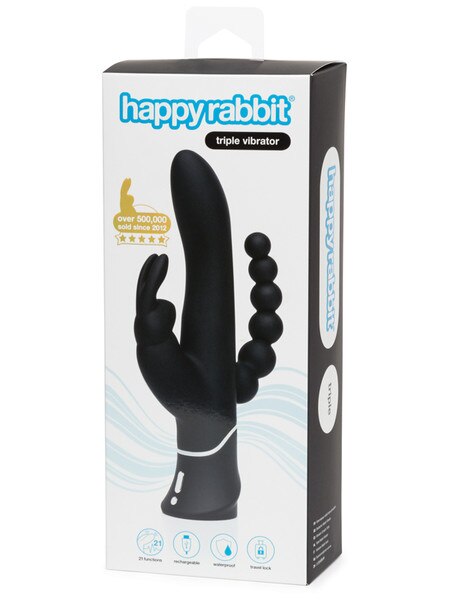 Happy Rabbit Triple Curve Black
