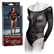 Scandal Plus Size Off the Shoulder Body Suit