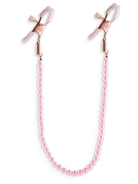 Bound Nipple Clamps - Pink