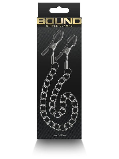 Bound Nipple Clamps Gunmetal