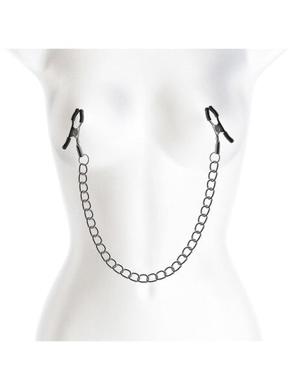 Bound Nipple Clamps Gunmetal