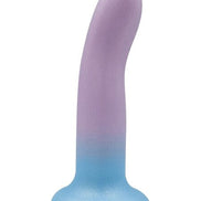 Pleasures by Playful 5 inch Dong - Purple to Blue