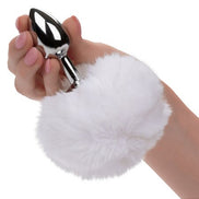 Running Wild White Bunny butt plug