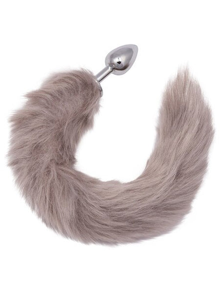 Running Wild Grey Tail Butt plug