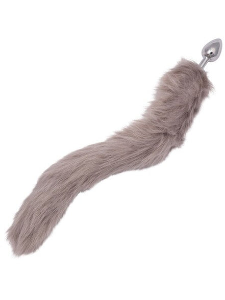 Running Wild Grey Tail Butt plug