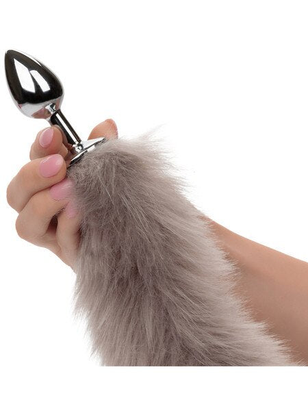 Running Wild Grey Tail Butt plug