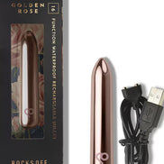 Golden Rose 16 Function Waterproof Rechargeable Bullet