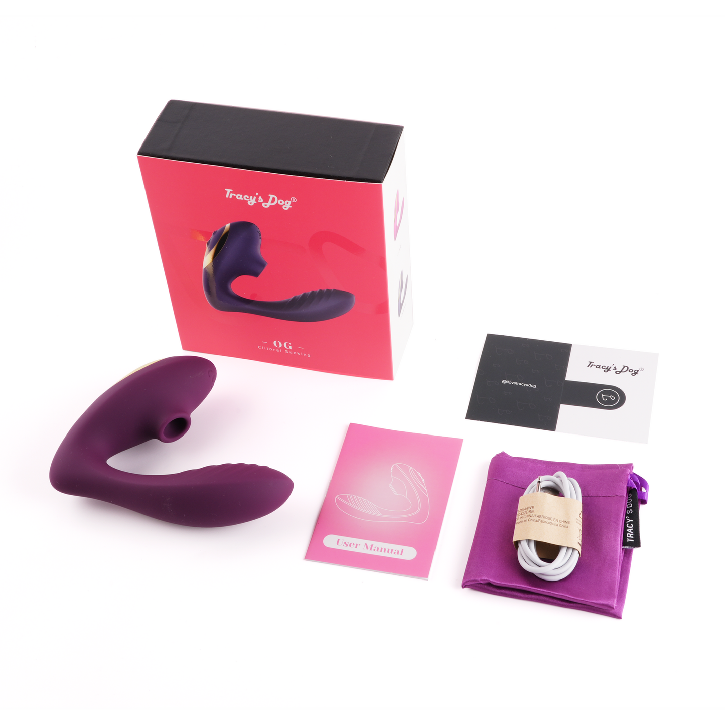 Clitoral Sucking Vibrator - Purple