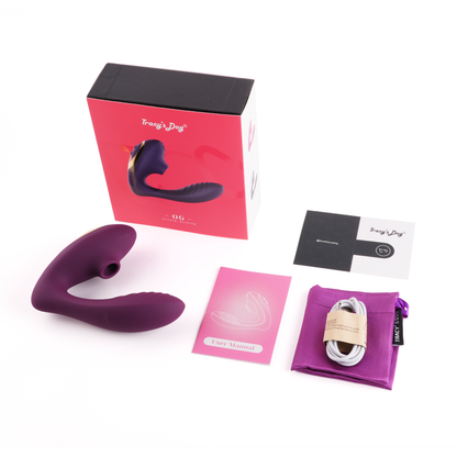 Clitoral Sucking Vibrator - Purple