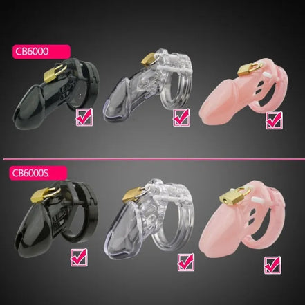 CB6000 - Chastity Cage - Pink