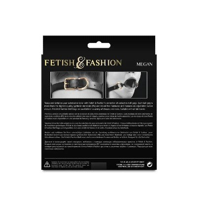 Fetish & Fashion - Ring gag - Black