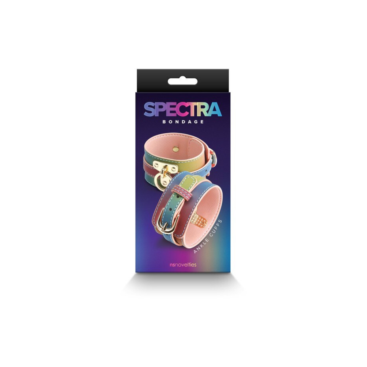 Spectra Bondage Wrist Cuff Rainbow