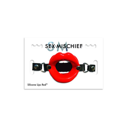 Sex And Mischief Silicone Lips Red