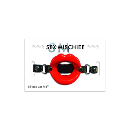 Sex And Mischief Silicone Lips Red