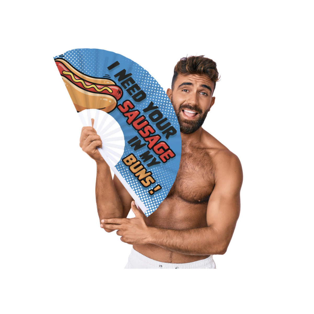 Novelty Fan - Sausage