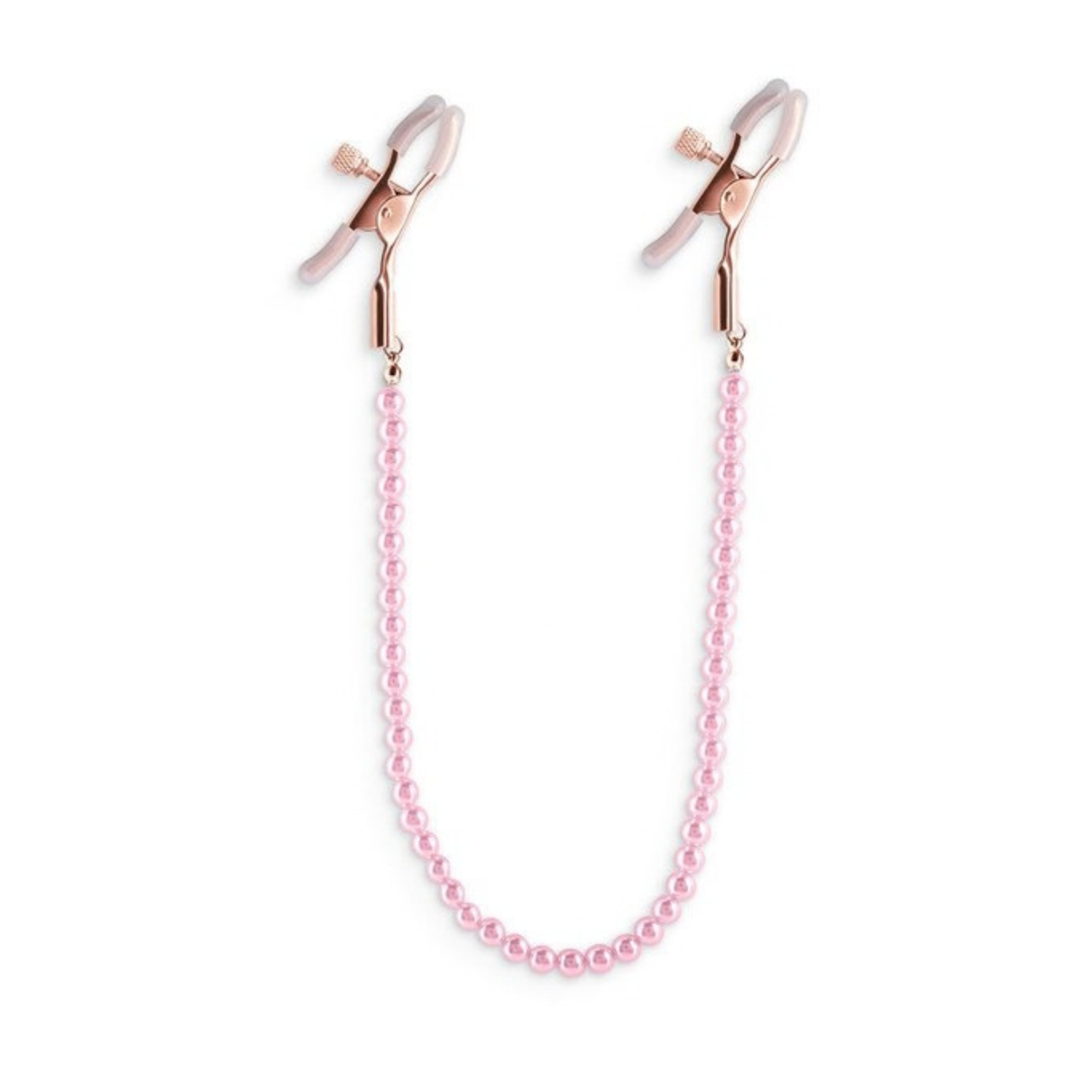 Bound Nipple Clamps - Pink
