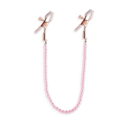 Bound Nipple Clamps - Pink