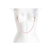 Bound Nipple Clamps - Pink