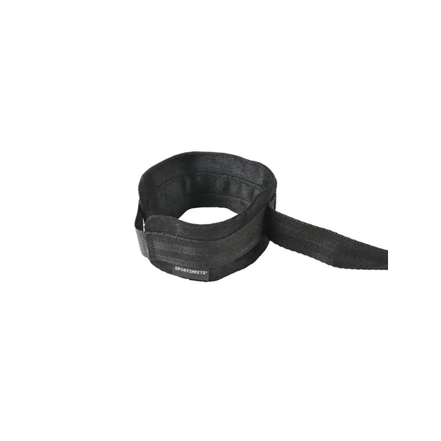 SPORTSHEETS Velvet Noir Adjustable Hog Tie & Cuff Set