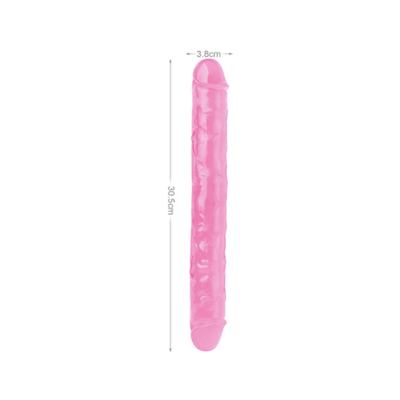 Mr. Rude 12" Double Pink