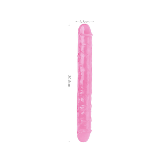 Mr. Rude 12" Double Pink