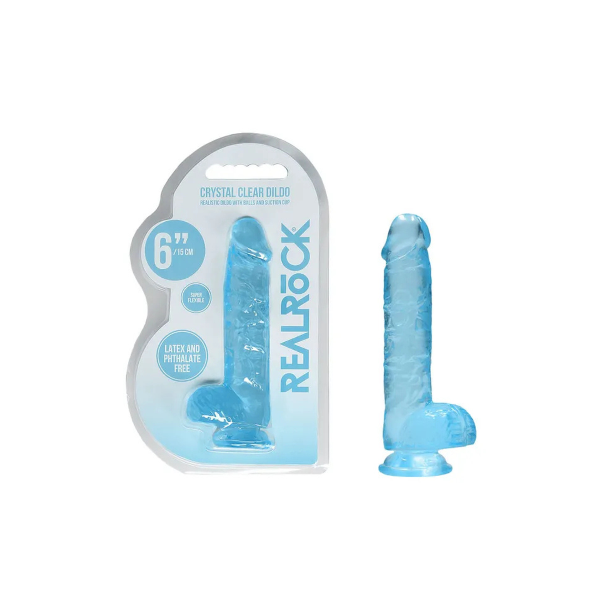 REALROCK Realistic Dildo With Balls 6