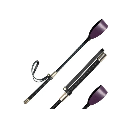 LU Leather Riding Crop