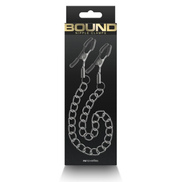 Bound Nipple Clamps Gunmetal
