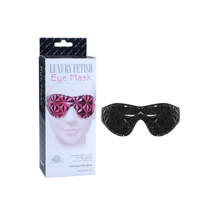 Luxury Fetish Eye Mask- Black