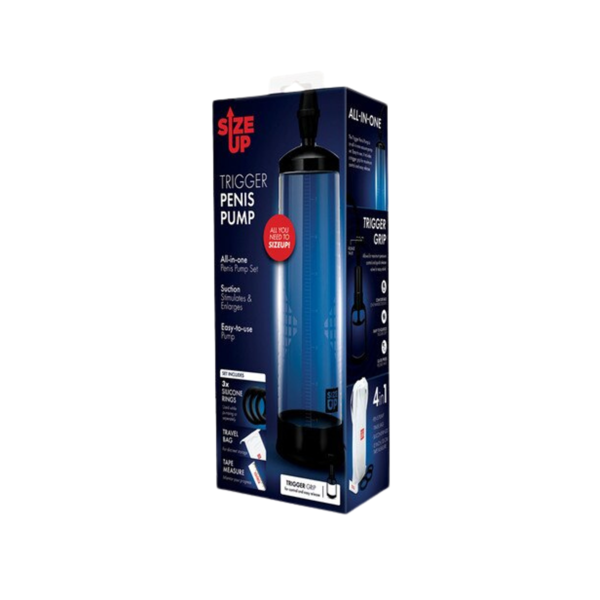 Size Up Trigger Penis Pump
