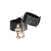 OUCH! Florence Collection - Black Ankle Cuffs
