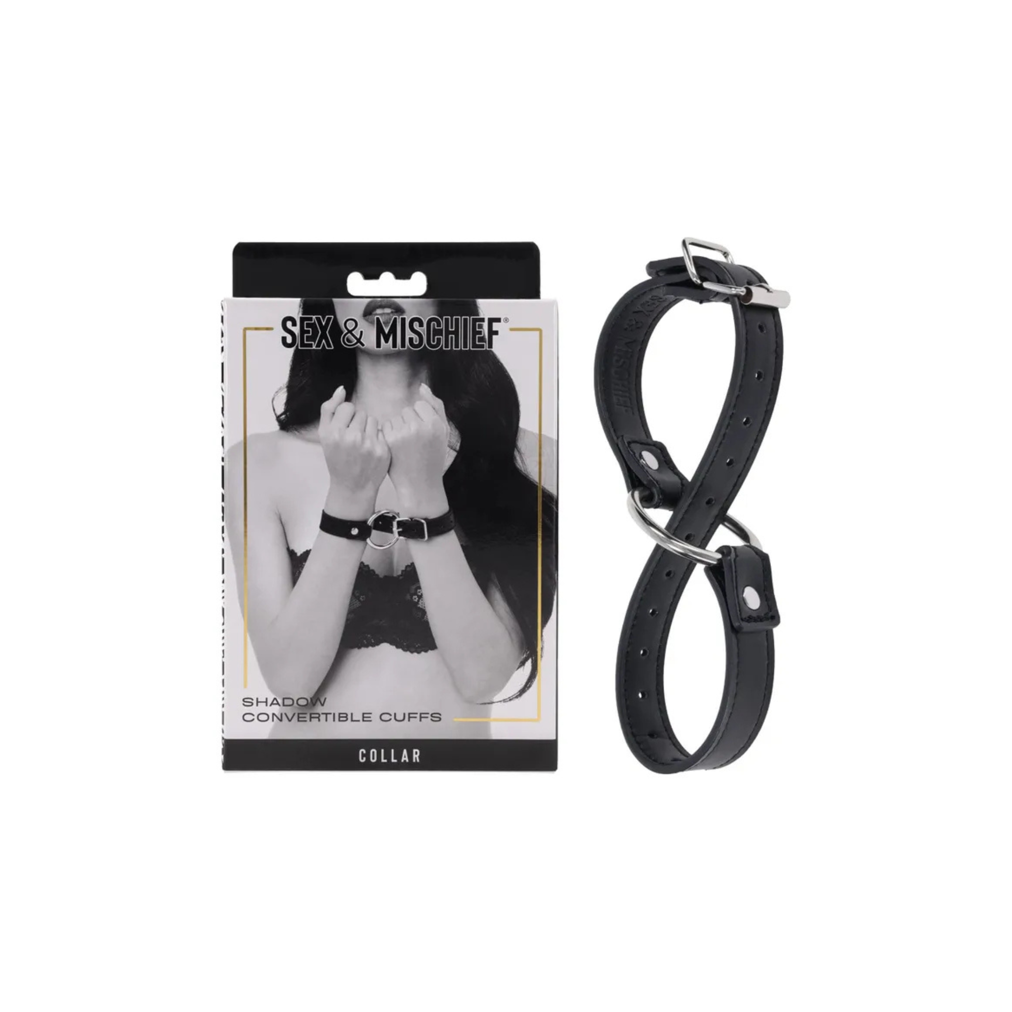 S&M Shadow Convertible Cuffs