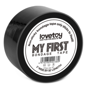 My First Bondage Tape - Black