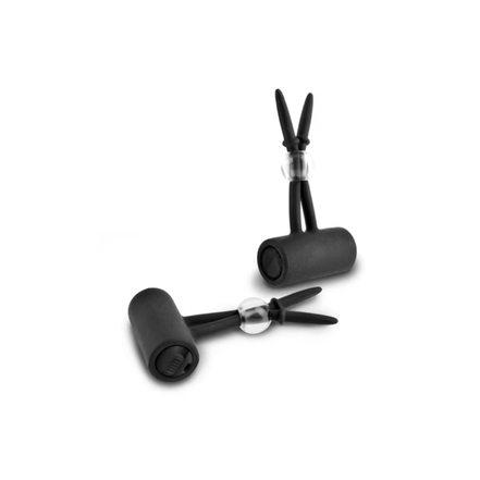 Fetish Fantasy Limited Edition Vibrating Silicone Nipple Lassos