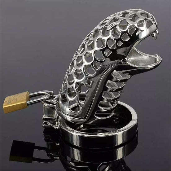 Cock Blocked "Cobra" Chastity Cage - 50mm