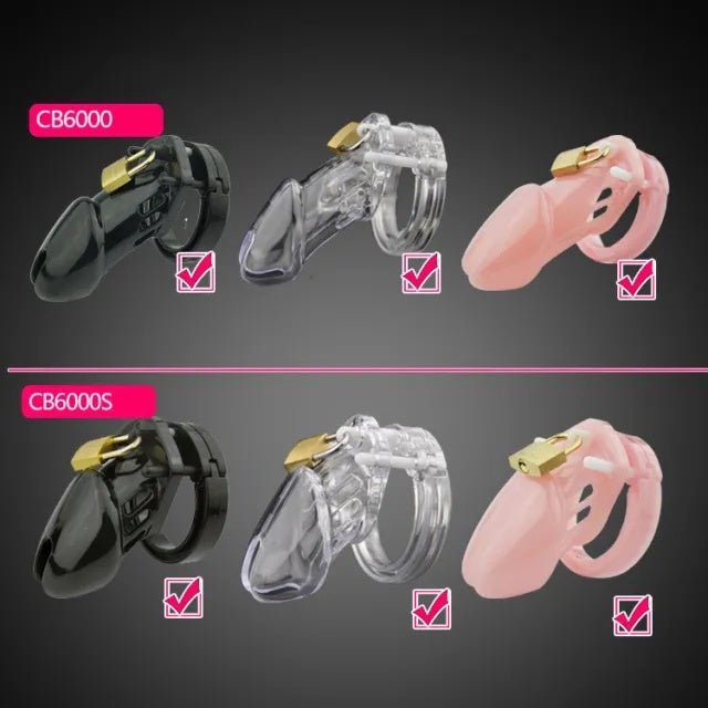 CB6000s - Clear Chastity Cage - Aftercare Co.