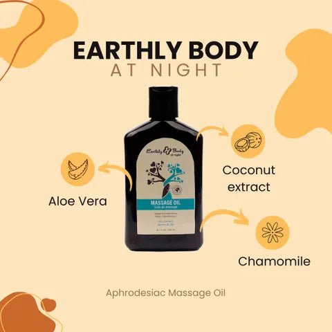 EB Aphrodisiac Massage Oil SEA JASMINE - 60 ml - Aftercare Co.