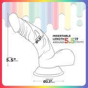Jellido 14cm Curved Dildo - Aftercare Co.