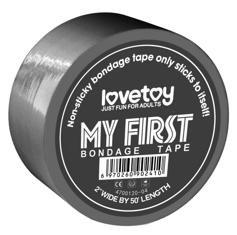 My First Bondage Tape - Grey - Aftercare Co.