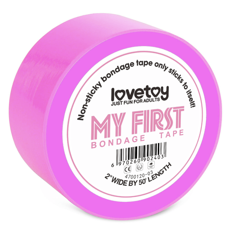 My First Bondage Tape - Pink - Aftercare Co.