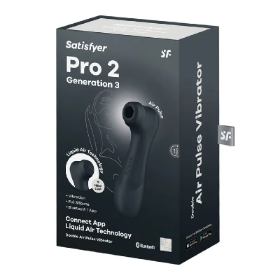 Satisfyer Pro 2 Generation 3 with App Control - Dark Grey